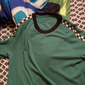 Green Arizona long sleeve shirt | Medium